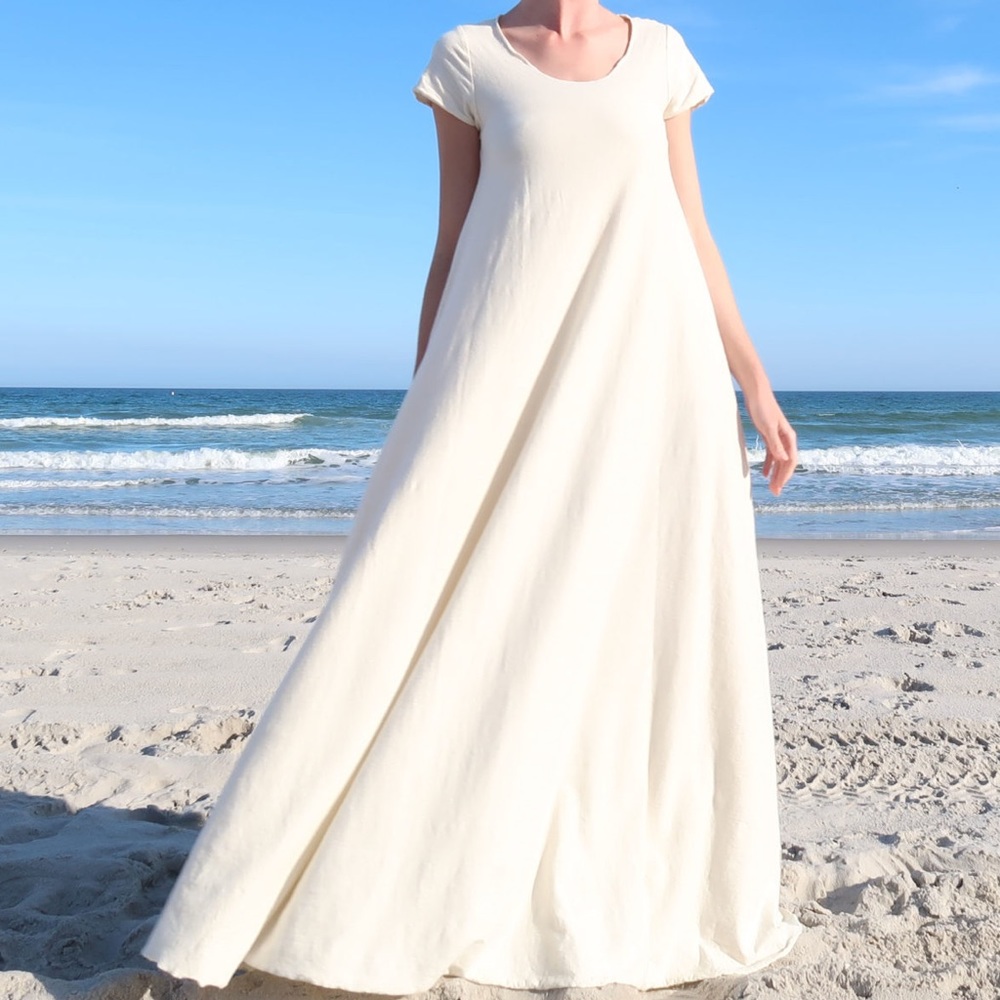 Gaia Conceptions (BLACK) Slip Wanderer Long Dress *covershot=site image*